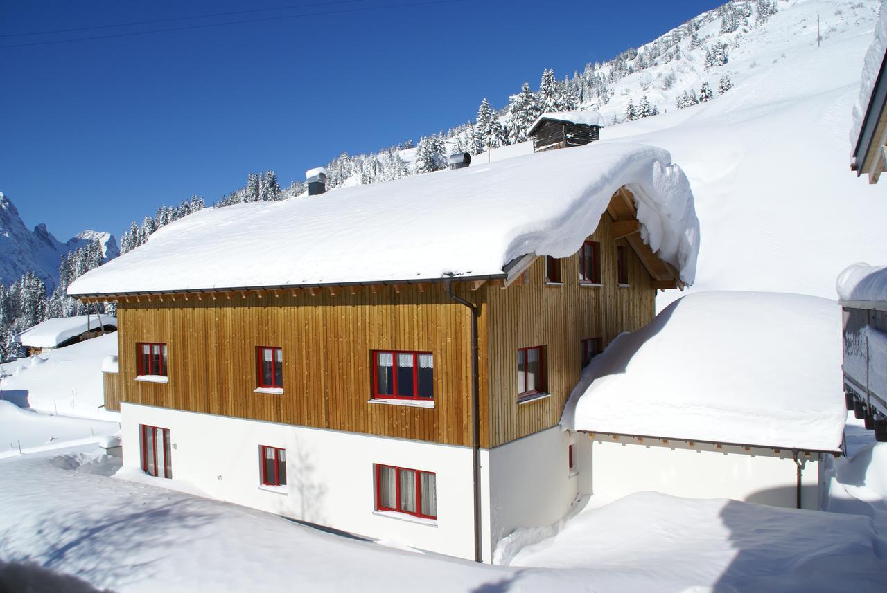 Haus Rothorn Leilighet Schröcken Eksteriør bilde