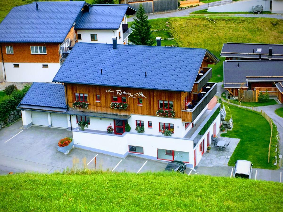 Haus Rothorn Leilighet Schröcken Eksteriør bilde